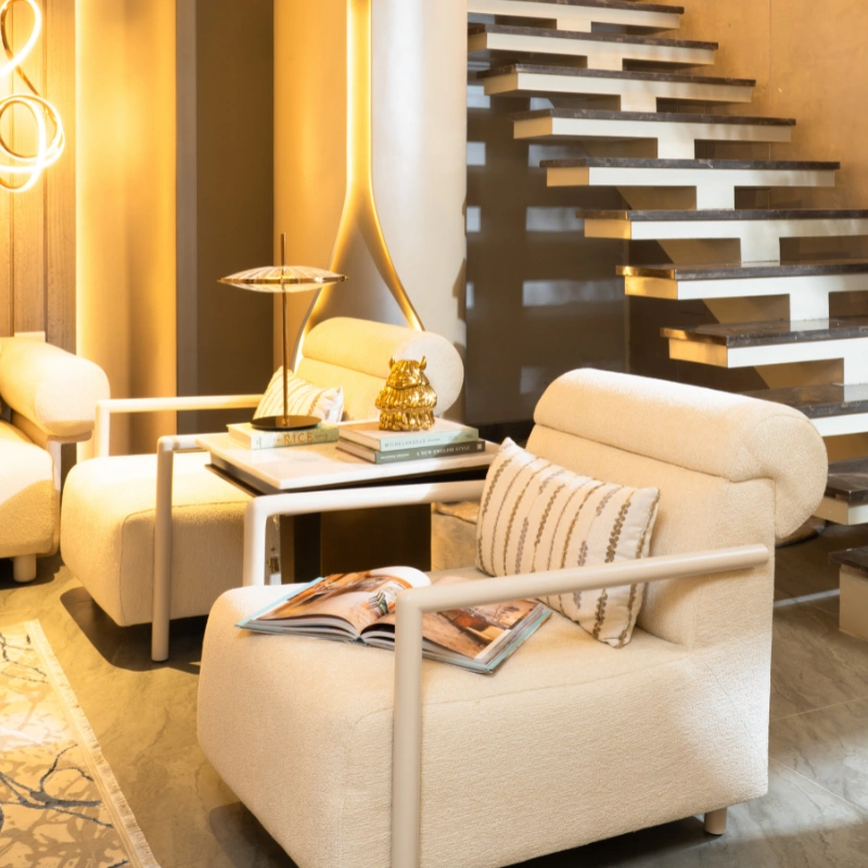 Basement White Sofa - Image 7