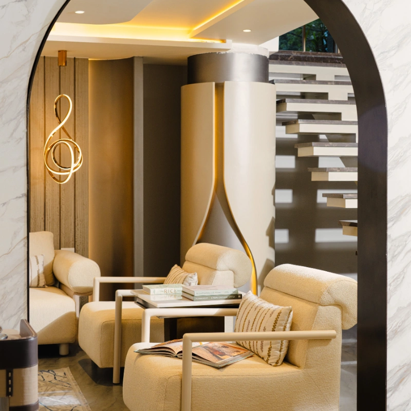 Basement White Sofa - Image 5