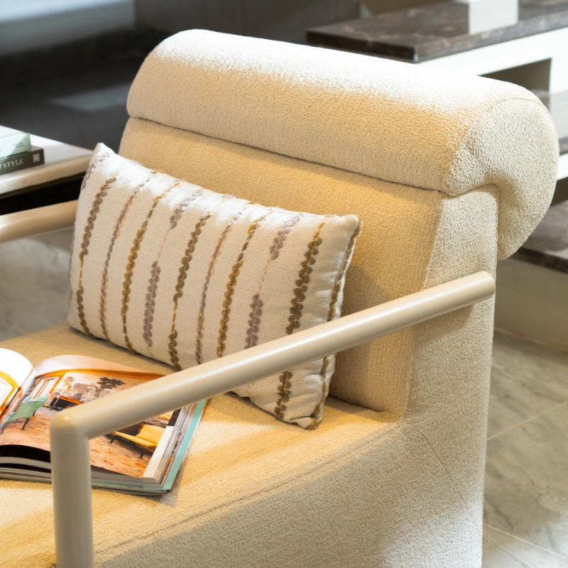 Basement White Sofa - Image 5