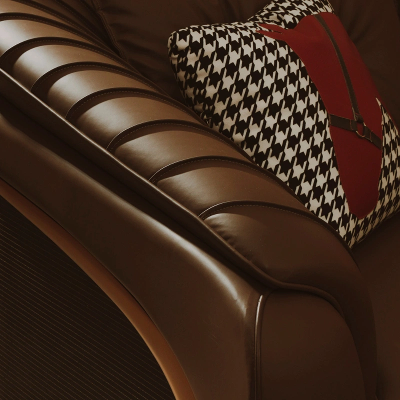 Brown Sofa Horse - Image 4